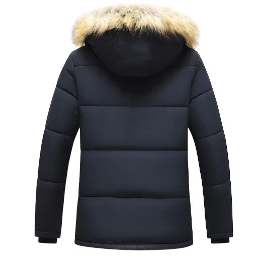 Jethro | Men's Insulated Winter Parka with Removable Hood