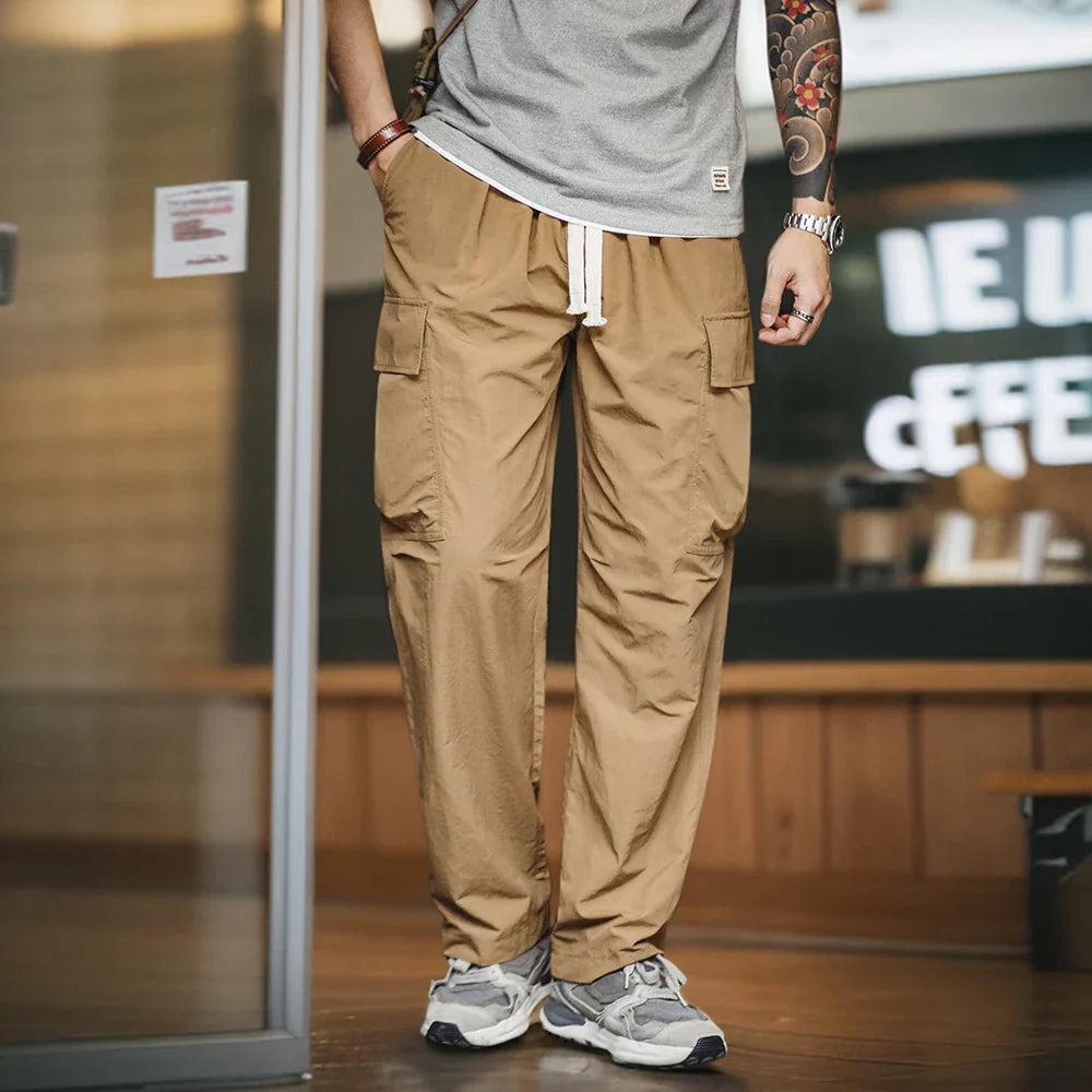 Clint | Men's Vintage Multi-Pockets Cargo Pants