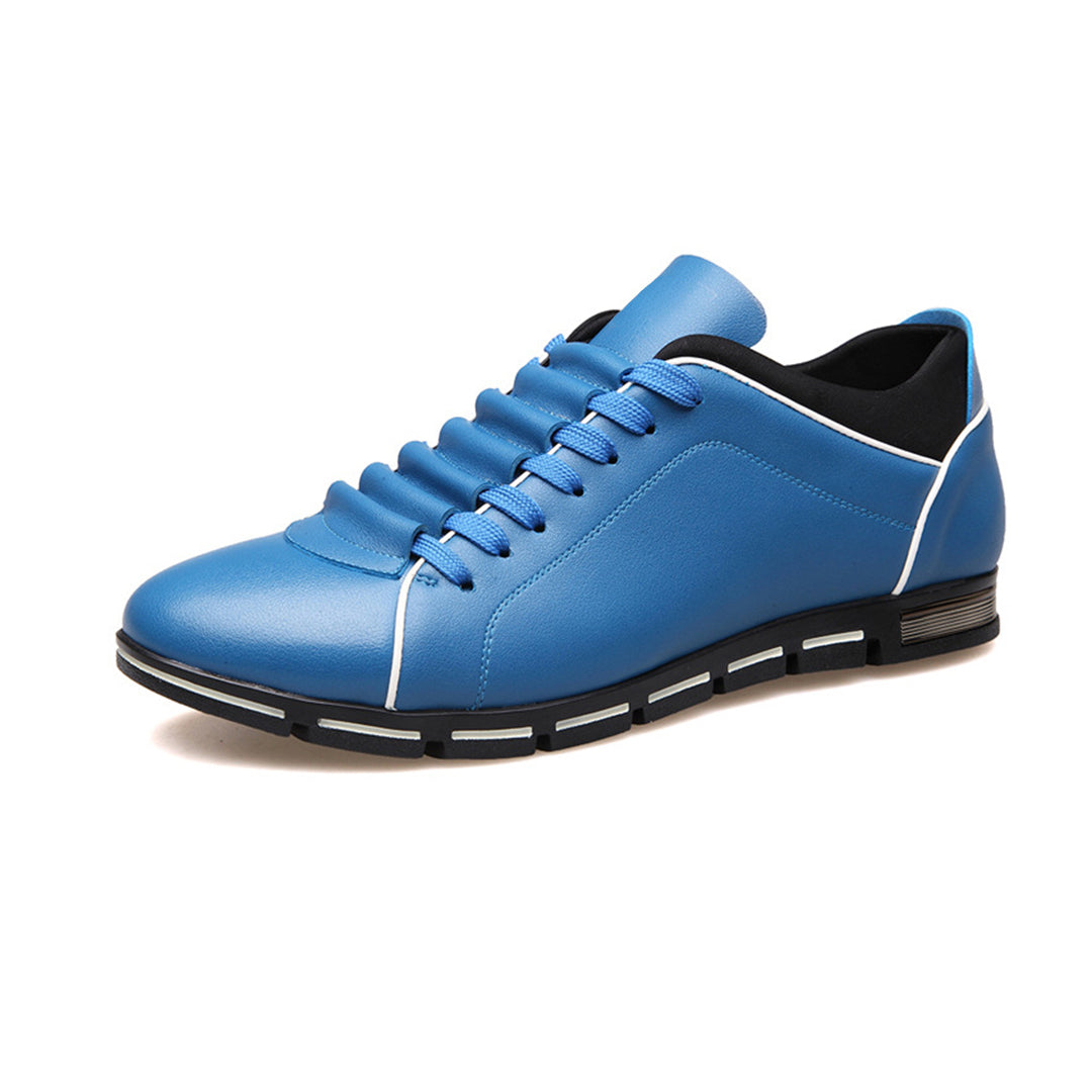 Bradley | Men's Classic Leather Low-Top Sneakers
