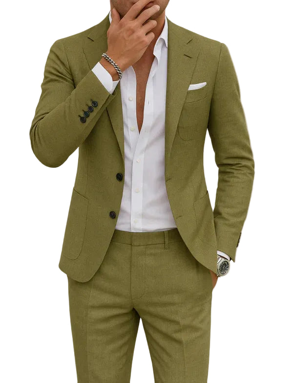 Jensen | Men's Two-Piece Suit with Tapered Fit