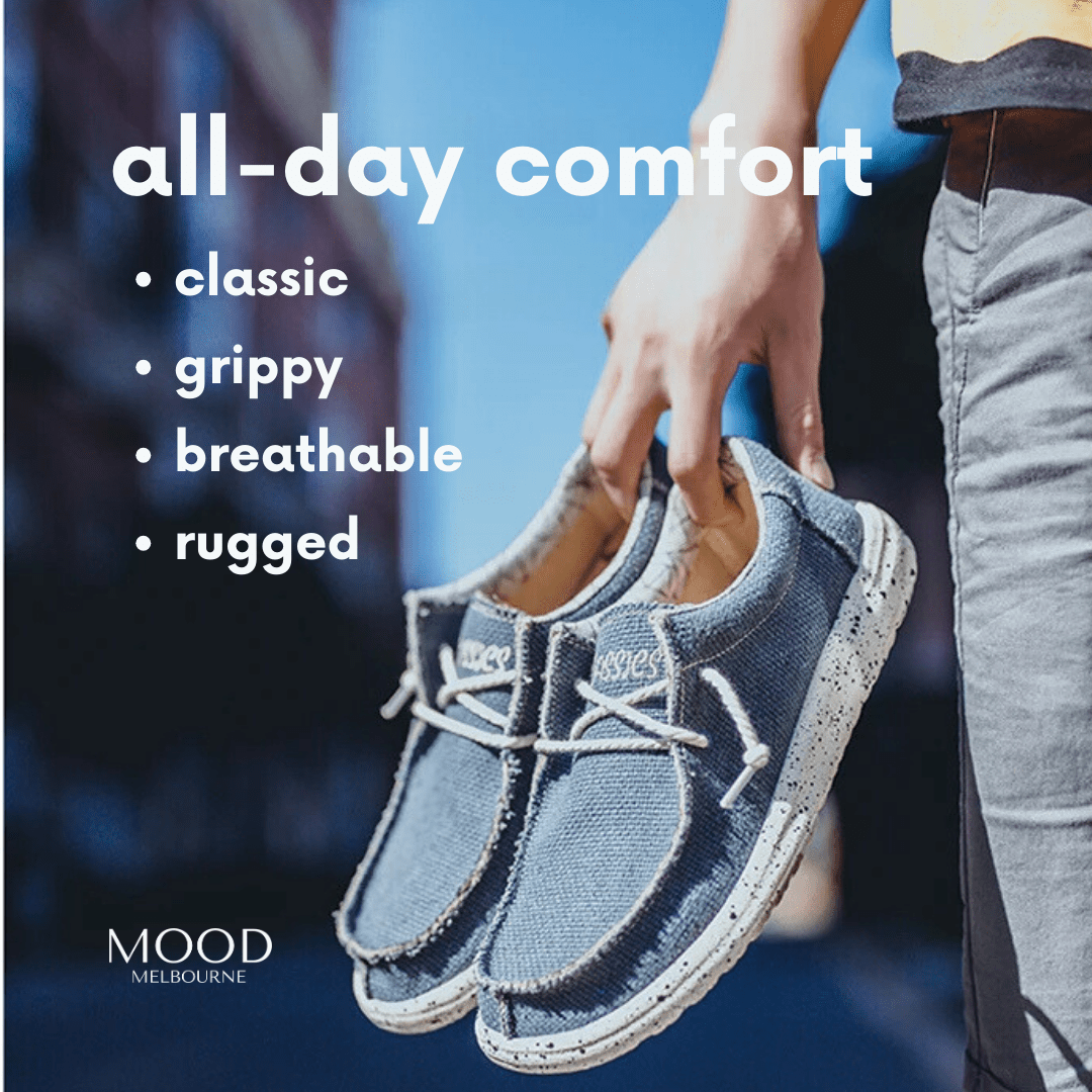 Archer | Men's Anti-Slip Slip-On Canvas Loafers