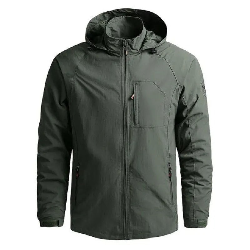 Kevin | Men's Multi-Pocket Windbreaker Jacket