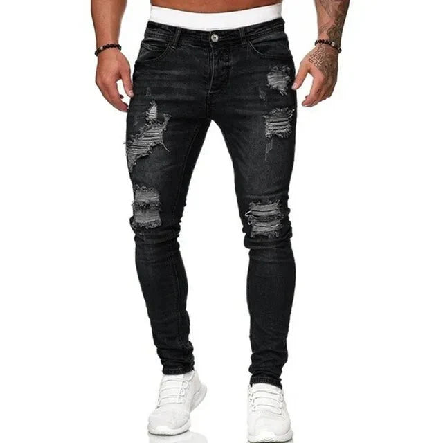 Magnus | Men's Casual Ripped Skinny Jeans