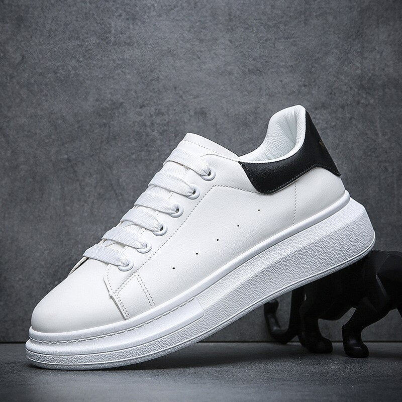 Art | Men's Lace-Up Platform Casual Sneakers