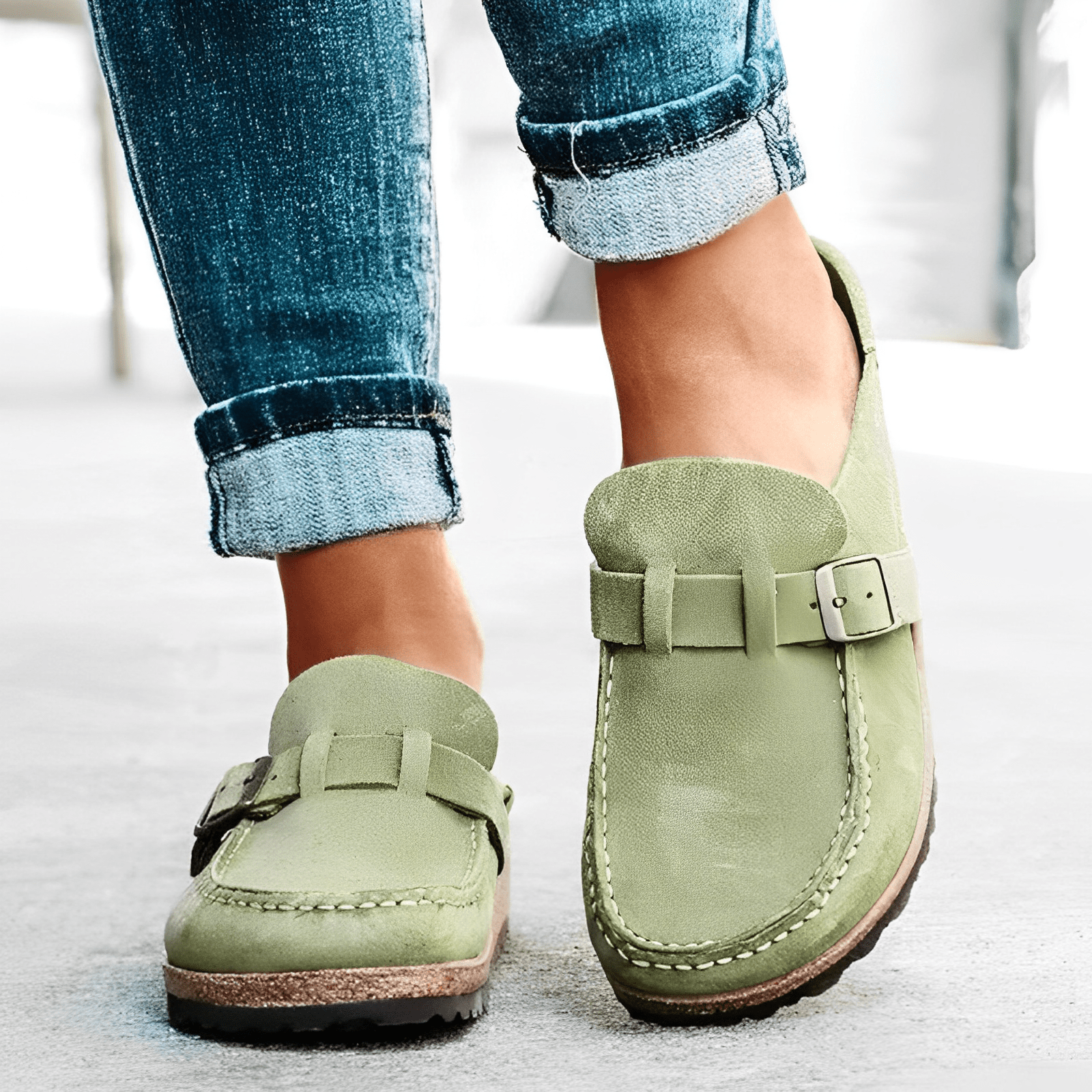 Elijah | Men's Orthopedic Suede Clogs