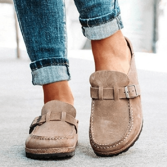 Elijah | Men's Orthopedic Suede Clogs