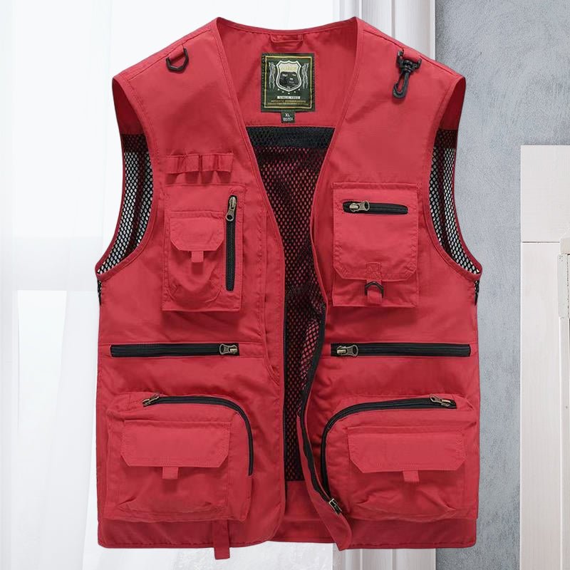 Adriel | Men's Multi-Pocket Utility Vest
