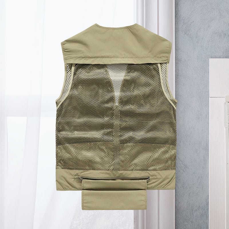Adriel | Men's Multi-Pocket Utility Vest