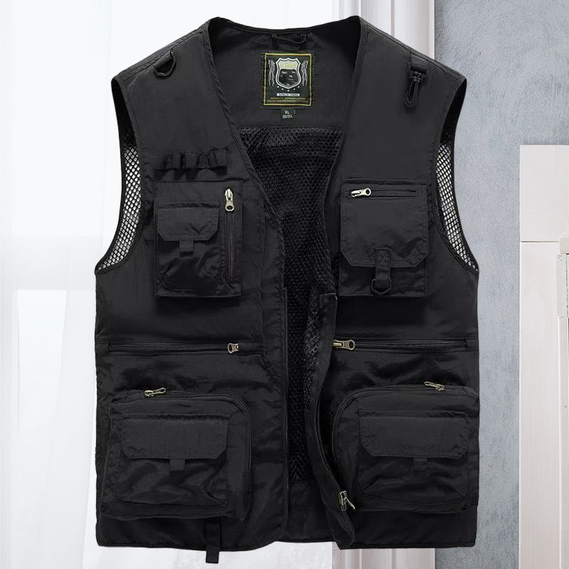 Adriel | Men's Multi-Pocket Utility Vest