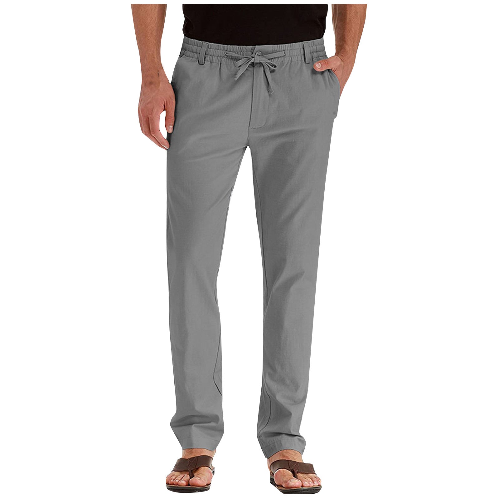 Foster | Men's Elastic Drawstring Casual Pants