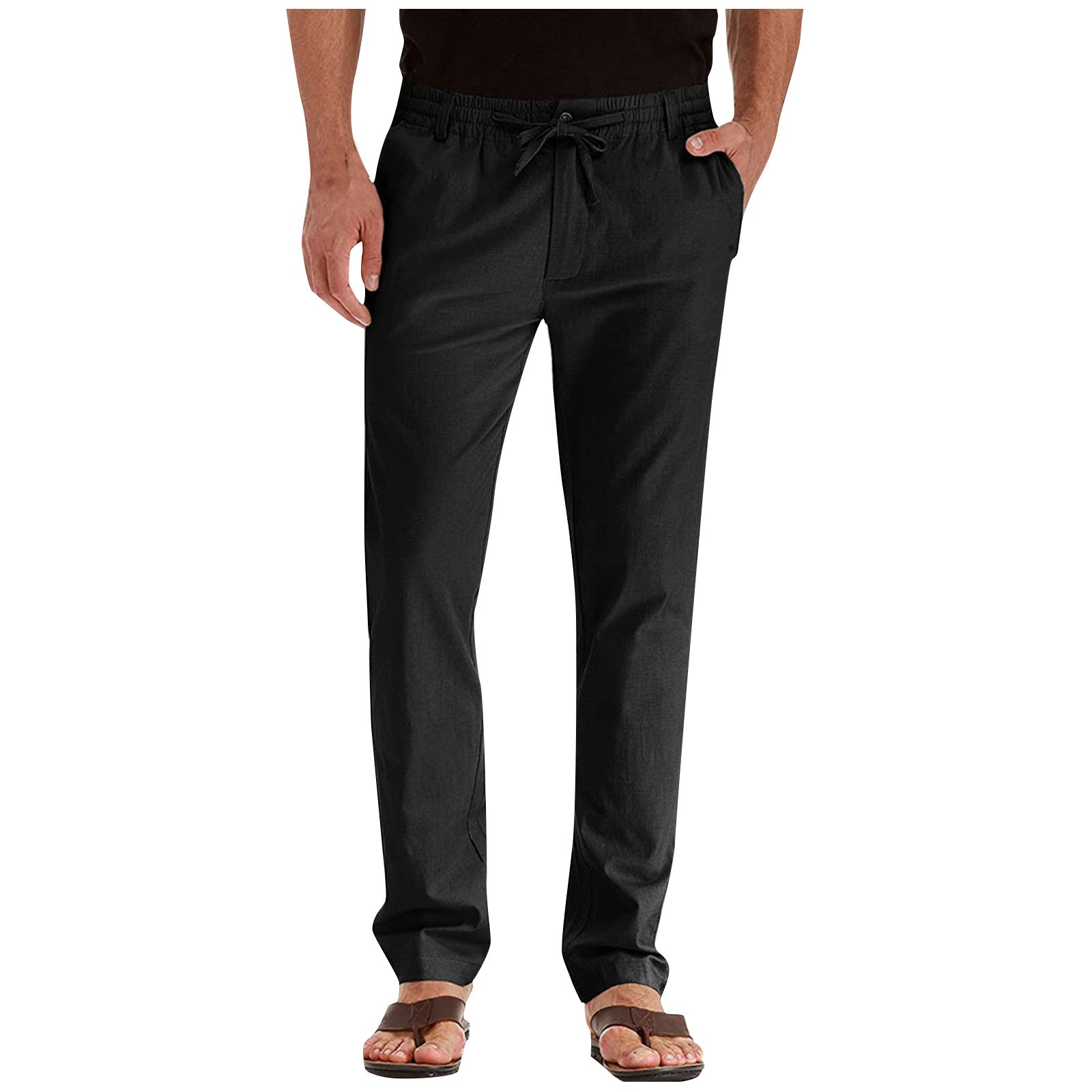 Foster | Men's Elastic Drawstring Casual Pants