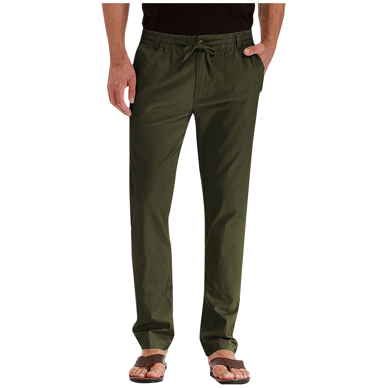 Foster | Men's Elastic Drawstring Casual Pants