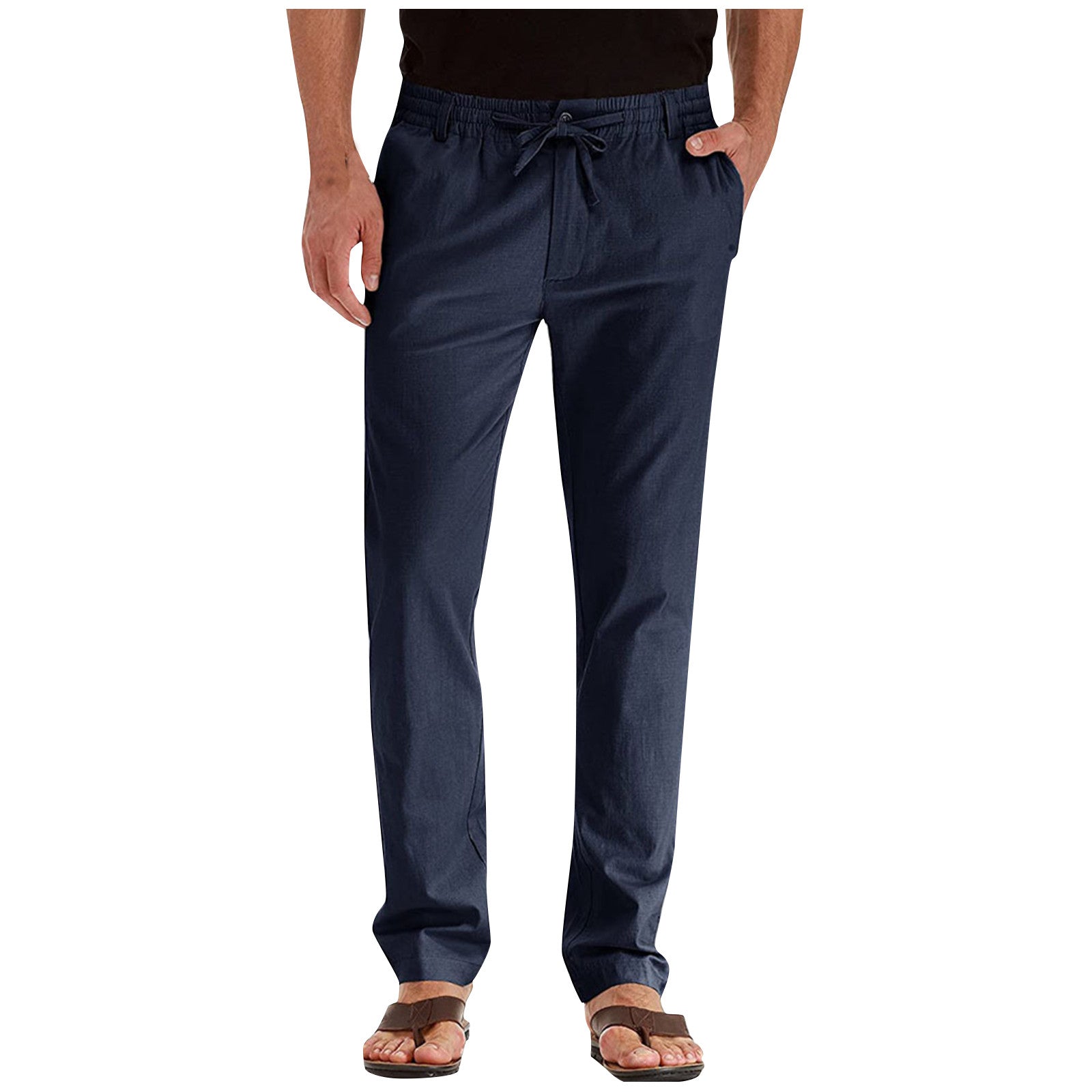 Foster | Men's Elastic Drawstring Casual Pants