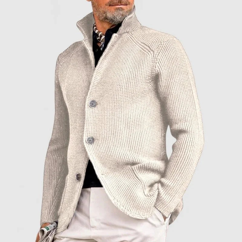 Briar | Men's Chunky Knit V-Neck Cardigan