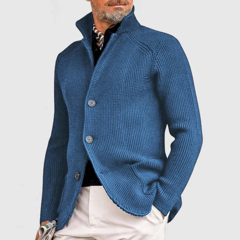 Briar | Men's Chunky Knit V-Neck Cardigan