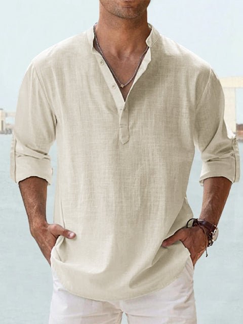 Jonas | Men's Casual Linen Summer Shirt