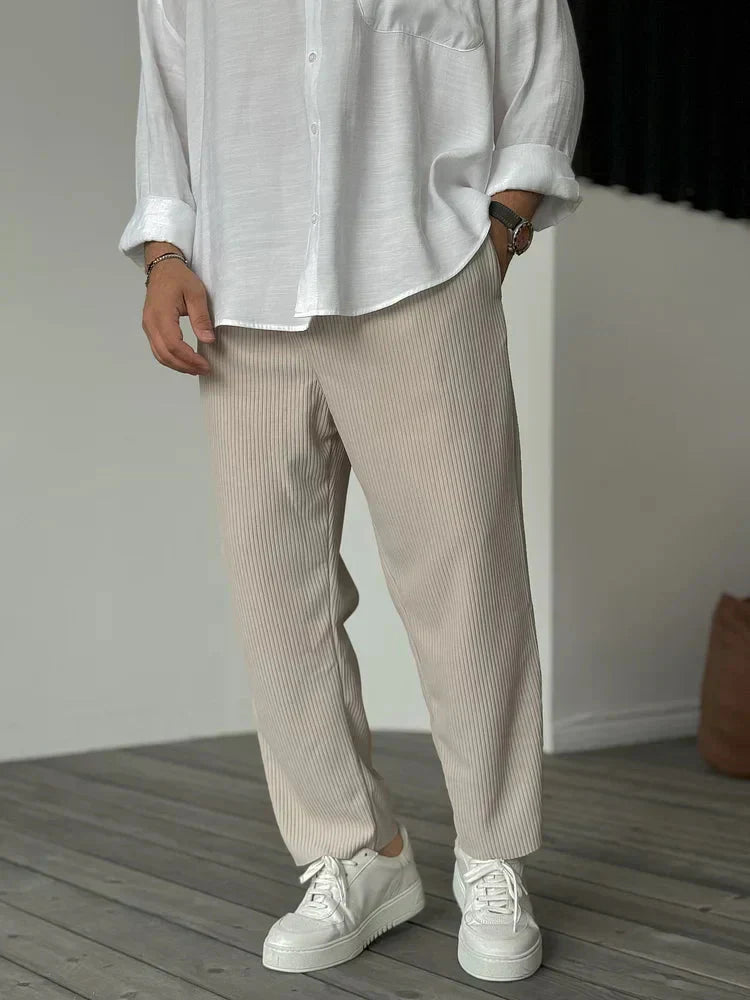 Lorenzo | Men's Corduroy Chino Trousers