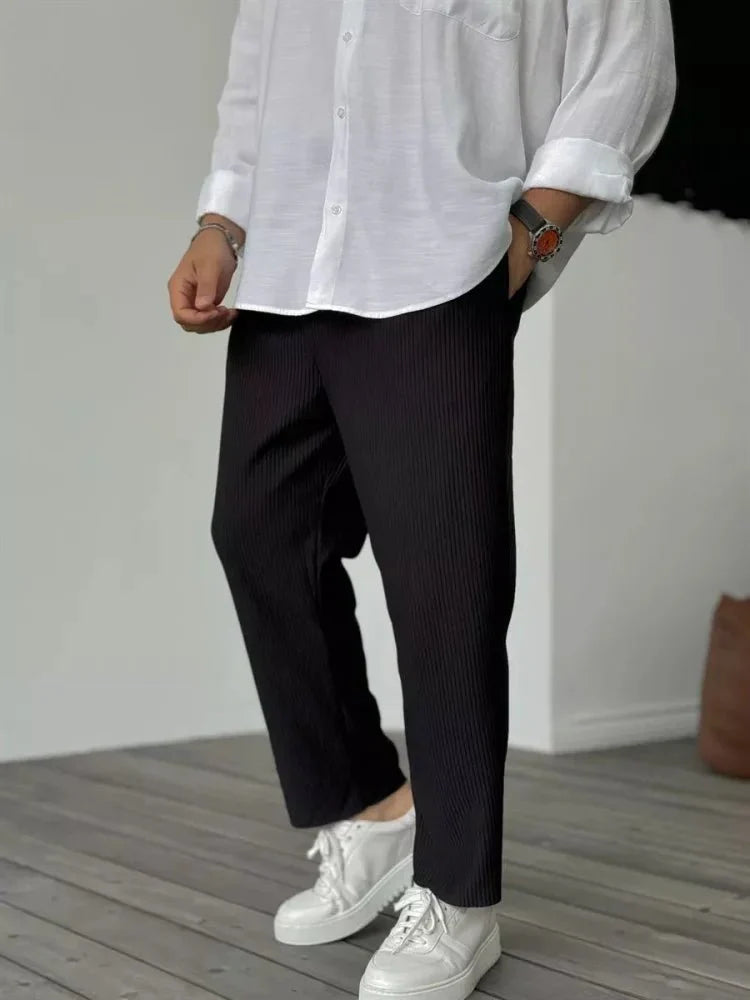 Lorenzo | Men's Corduroy Chino Trousers