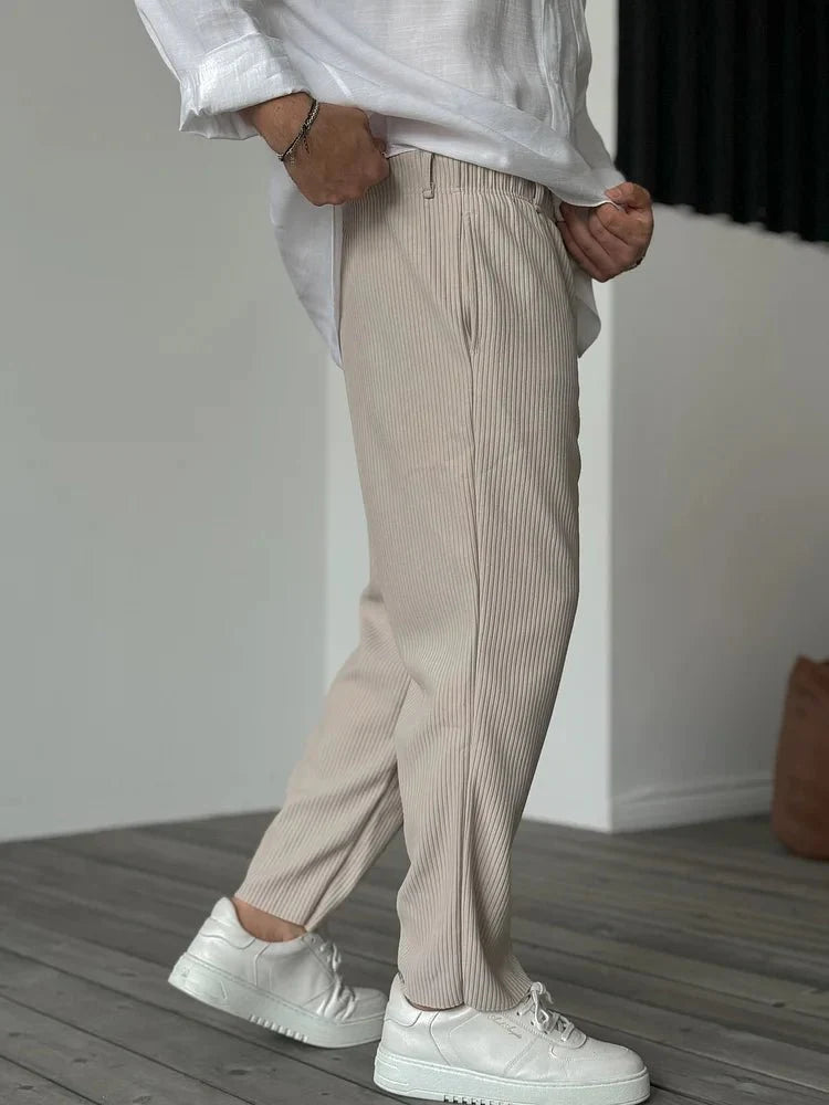 Lorenzo | Men's Corduroy Chino Trousers