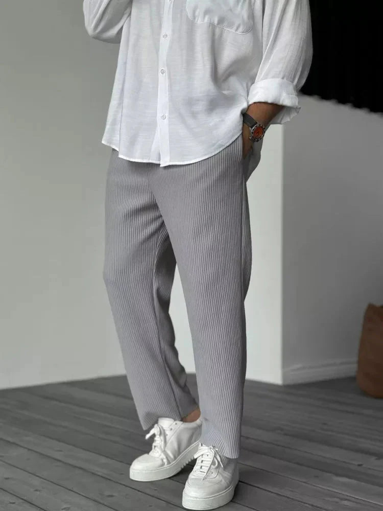 Lorenzo | Men's Corduroy Chino Trousers