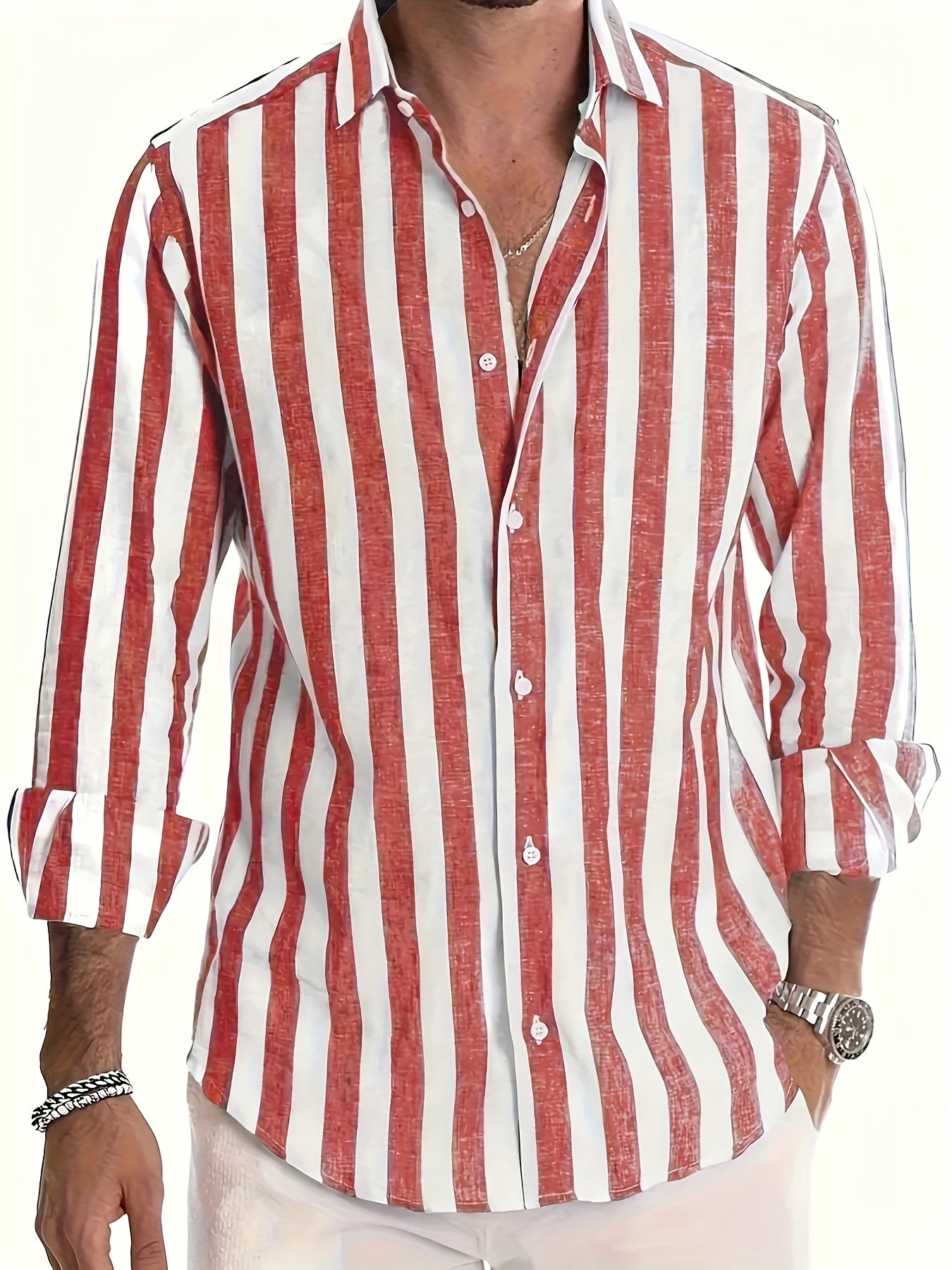 Frasier | Striped Long Sleeve Men’s Shirt