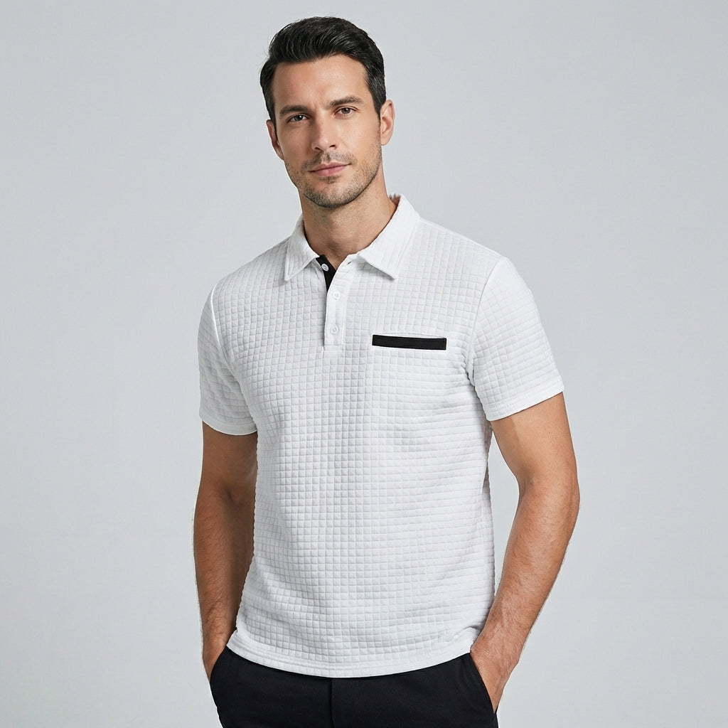 Wilder | Men's Classic Collar Short Sleeve Polo Shirt