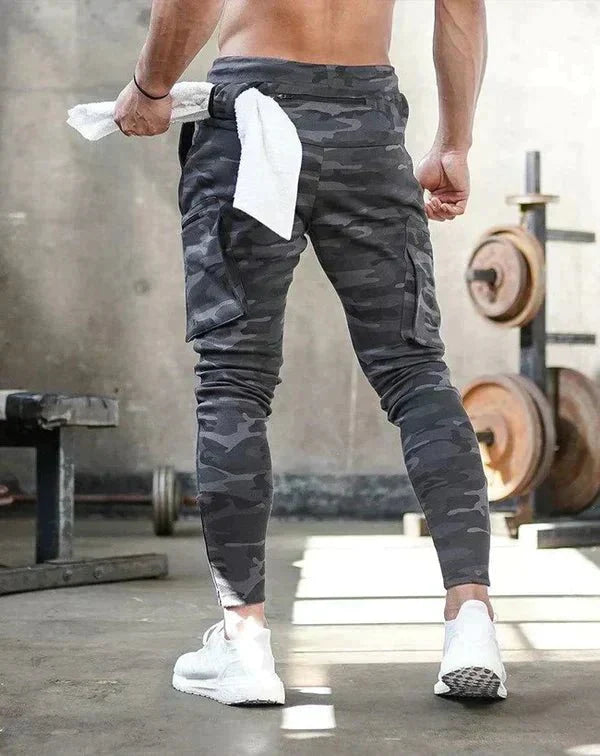 Zayn | Men's Athletic Cargo Pants with Zip Pockets