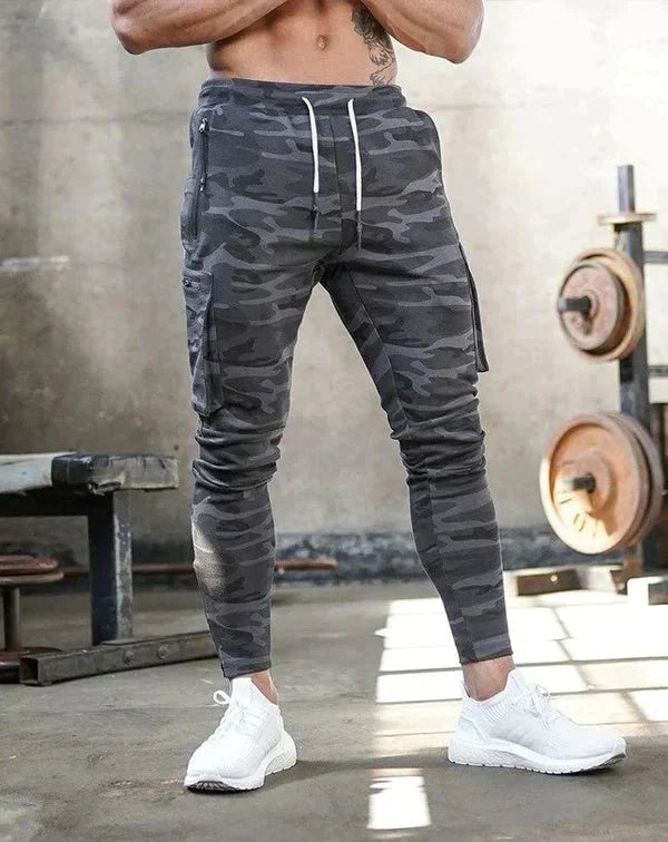 Zayn | Men's Athletic Cargo Pants with Zip Pockets