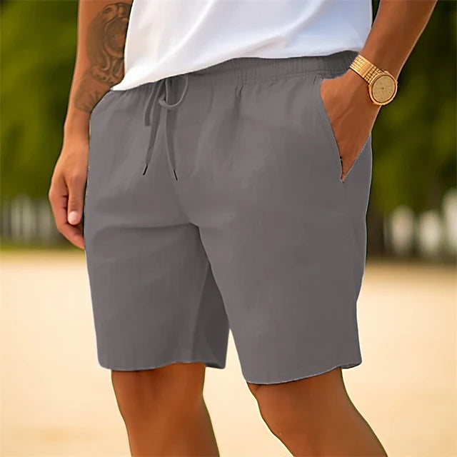 Ulysses | Men's Breathable Linen Lounge Shorts