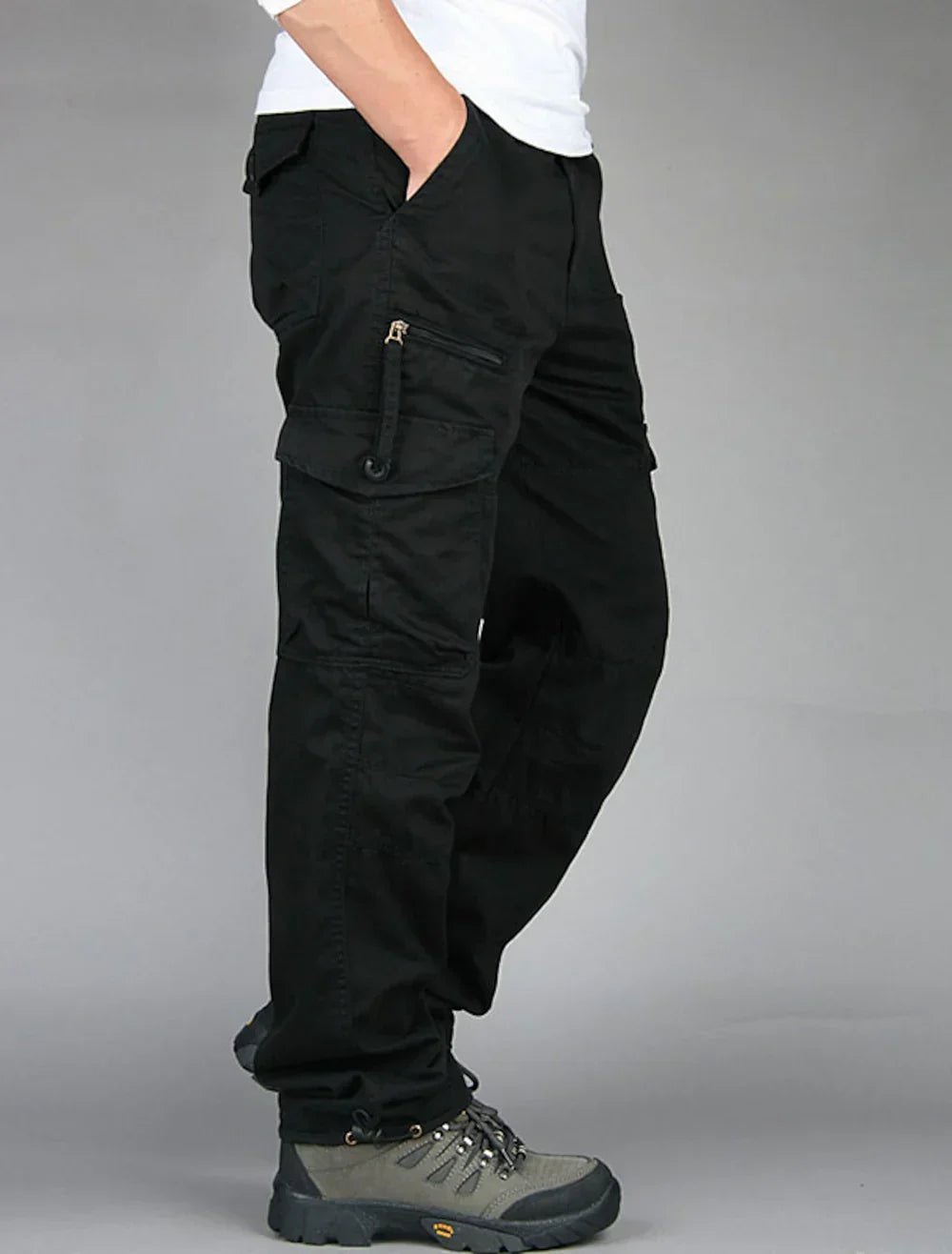 Rhys | Men's Straight Fit Multi-Pocket Cargo Pants