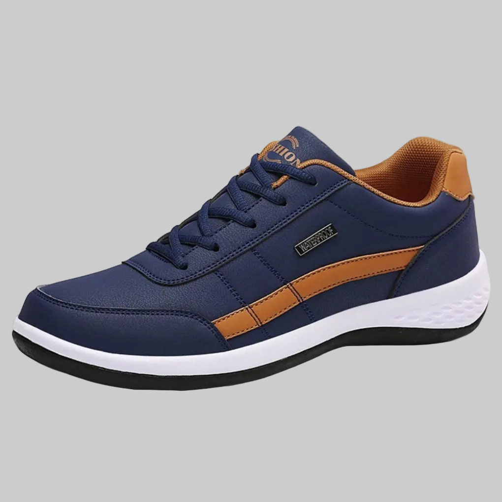 Yule | Men's Orthopedic Leather Sneakers with Arch Support