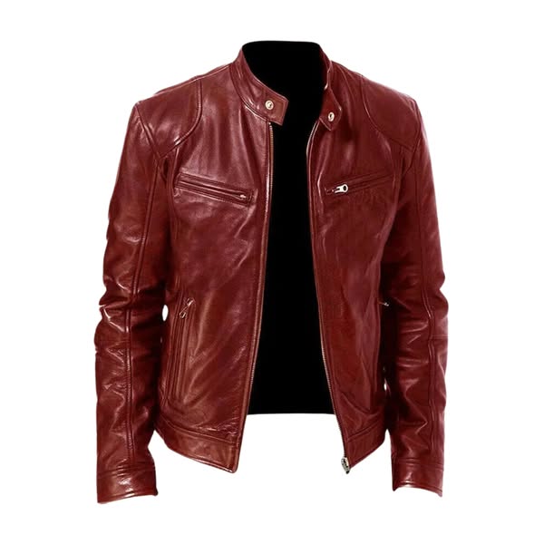 Landon | Men's Stylish Leather Biker Jacket