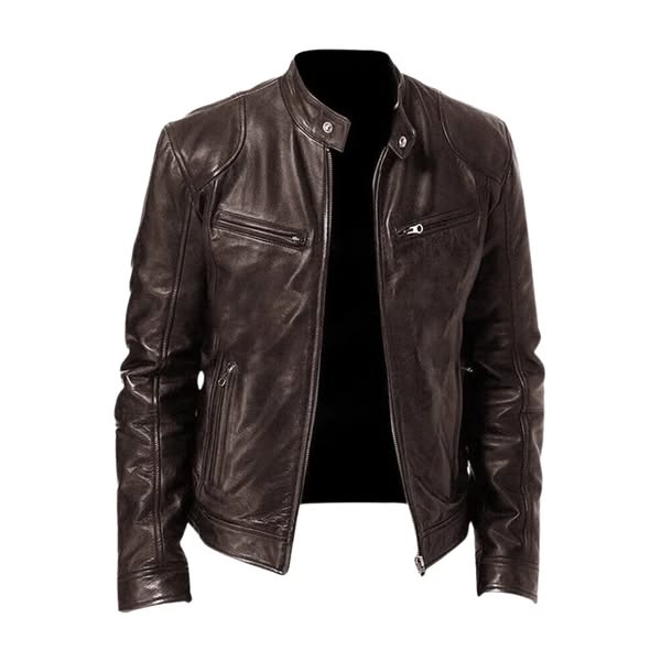 Landon | Men's Stylish Leather Biker Jacket