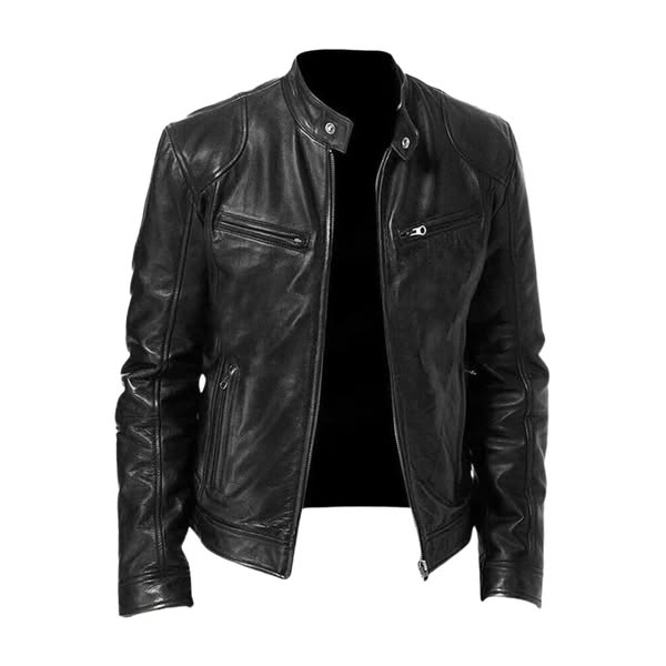 Landon | Men's Stylish Leather Biker Jacket