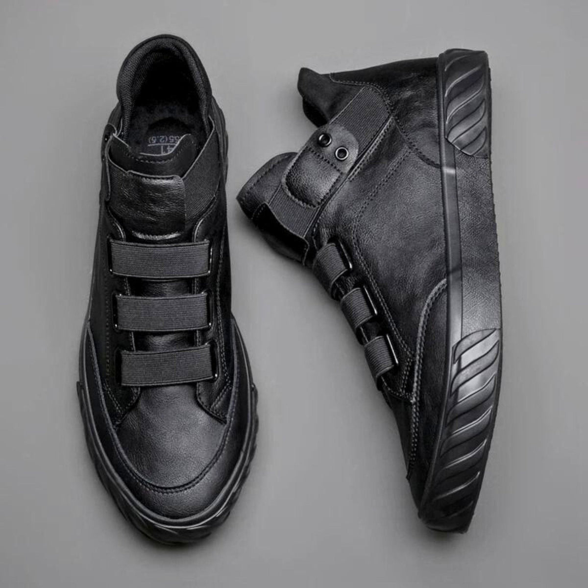 Nash | Men's High-Top Sneakers with Strap Closure