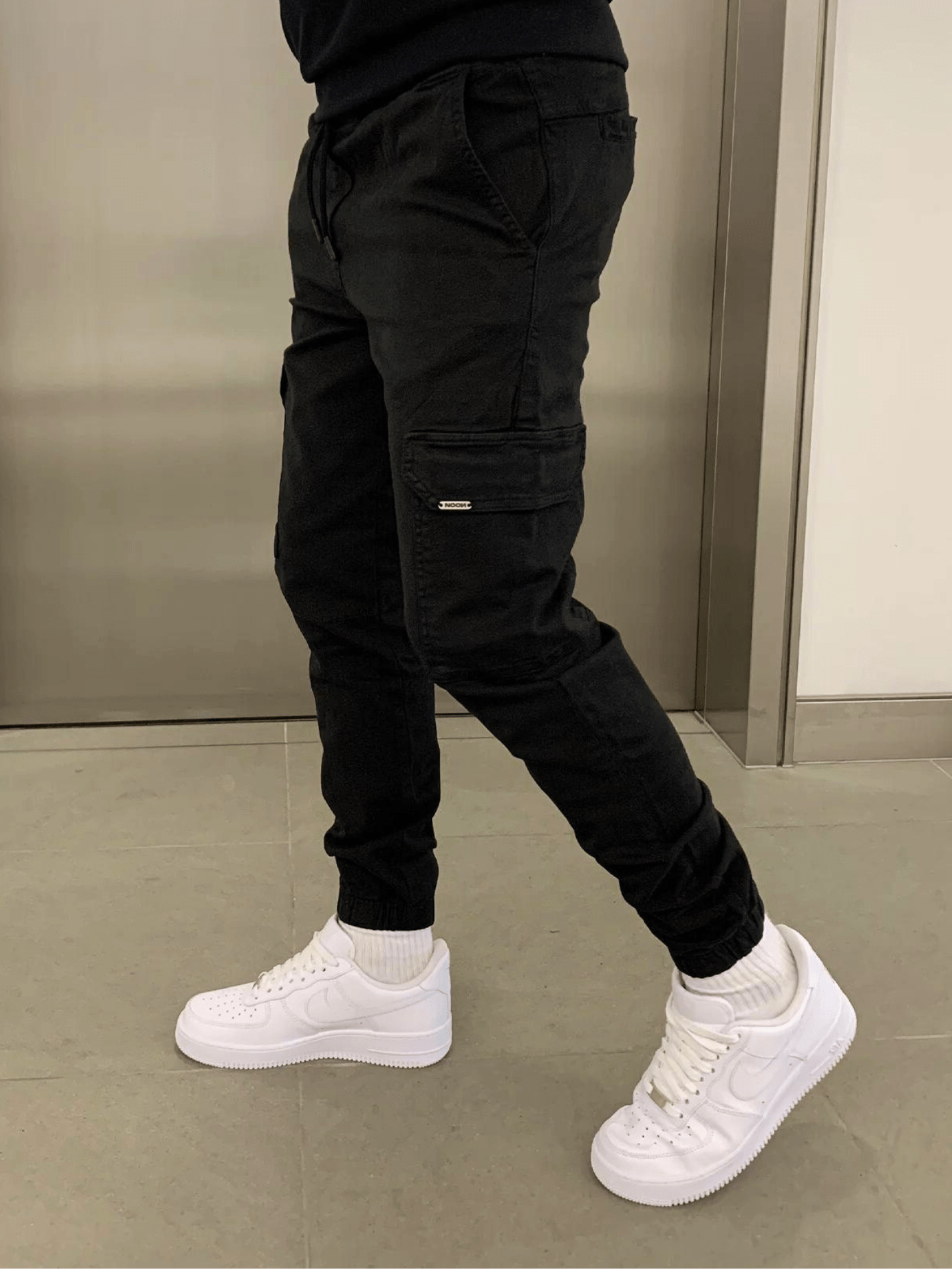 Lucas | Men's Cargo Joggers with Drawstring Waist