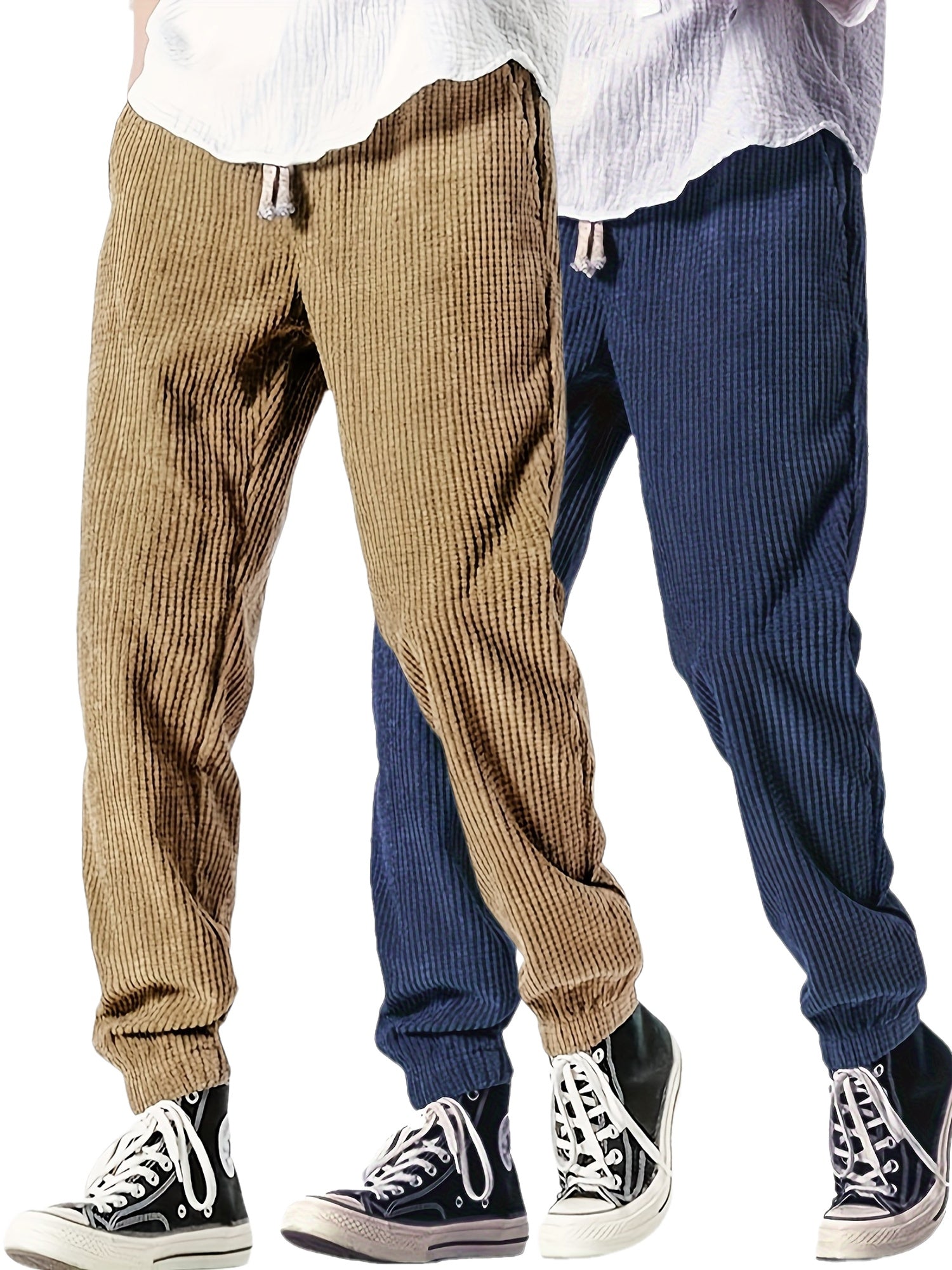 Marcel | Men's Drawstring Waist Corduroy Joggers