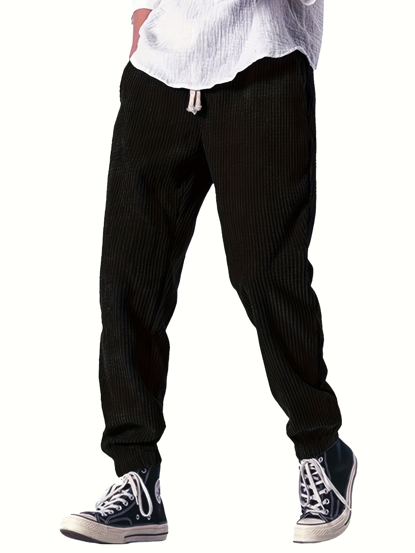Marcel | Men's Drawstring Waist Corduroy Joggers