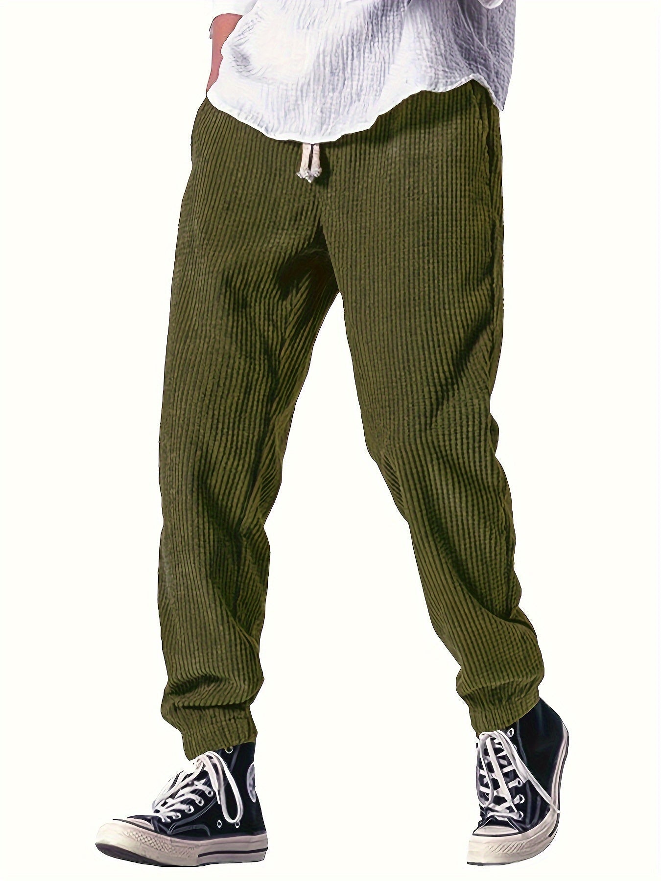 Marcel | Men's Drawstring Waist Corduroy Joggers