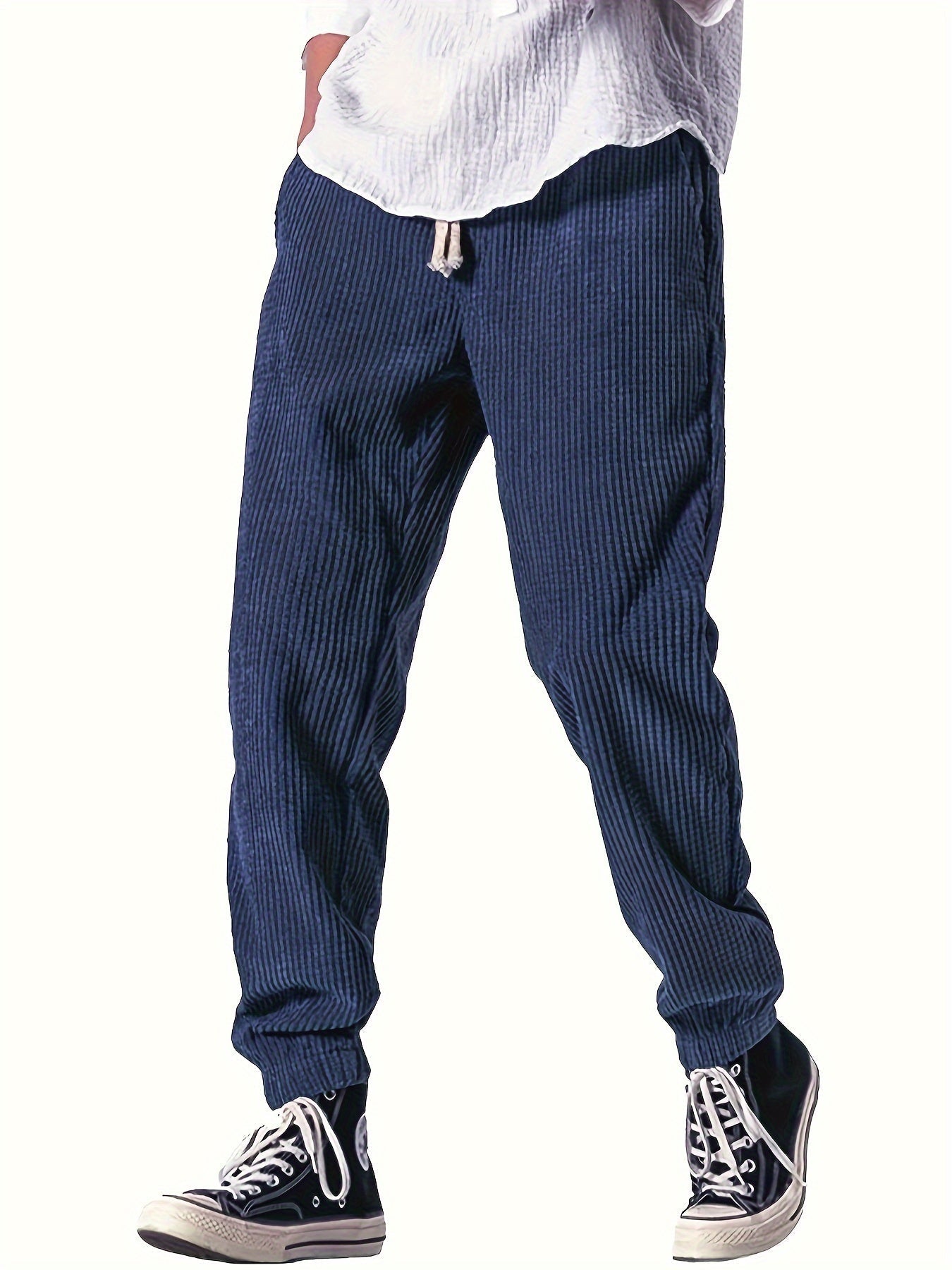 Marcel | Men's Drawstring Waist Corduroy Joggers
