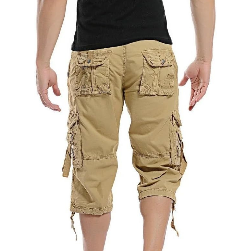 Chance | Men's Multi-Pocket Knee-Length Cargo Shorts