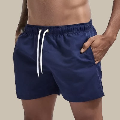 Nile | Men's Drawstring Beach Shorts with Pockets