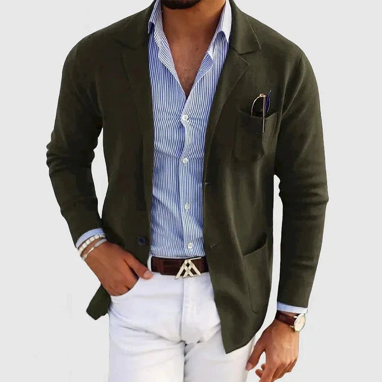 Alexander | Men's Elegant Knit Casual Blazer