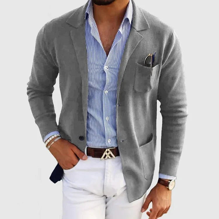 Alexander | Men's Elegant Knit Casual Blazer
