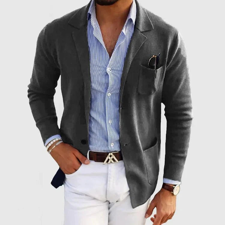 Alexander | Men's Elegant Knit Casual Blazer