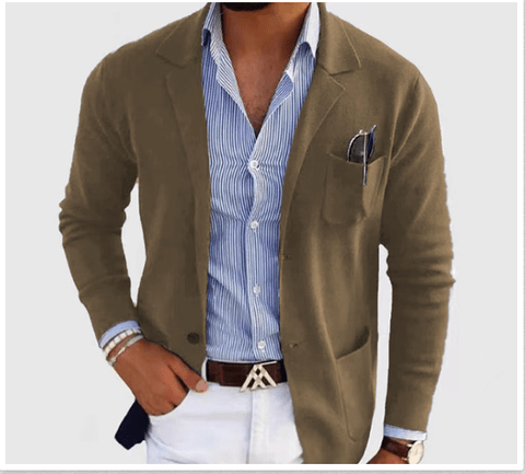 Alexander | Men's Elegant Knit Casual Blazer