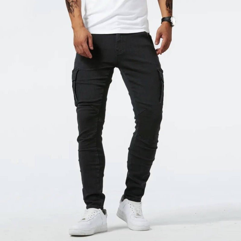 Alden | Men's Utility Cargo Trousers with Multiple Pockets