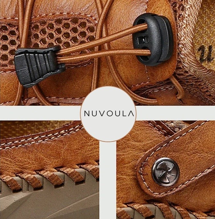 Abel | Men's Closed-Toe Casual Leather Sandals
