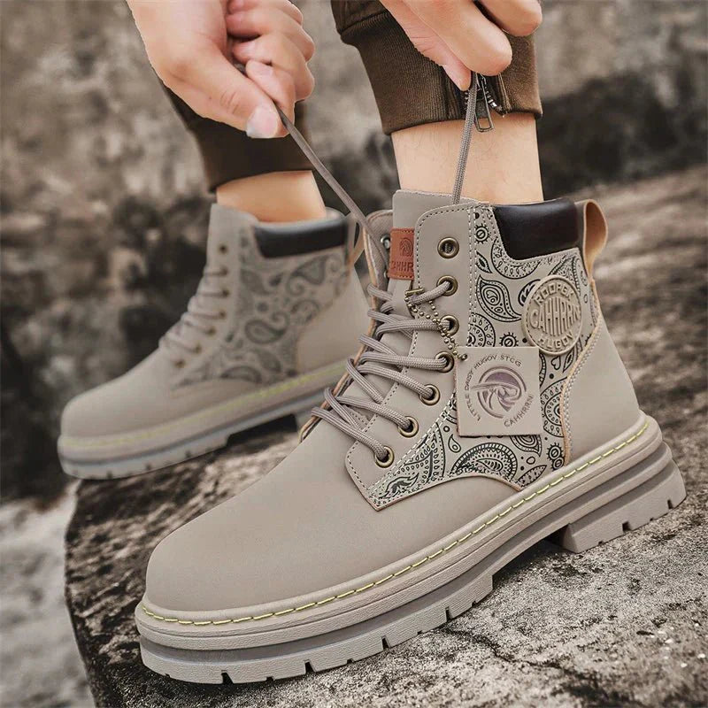Pierce | Men's Patterned Hiking & Work Boots