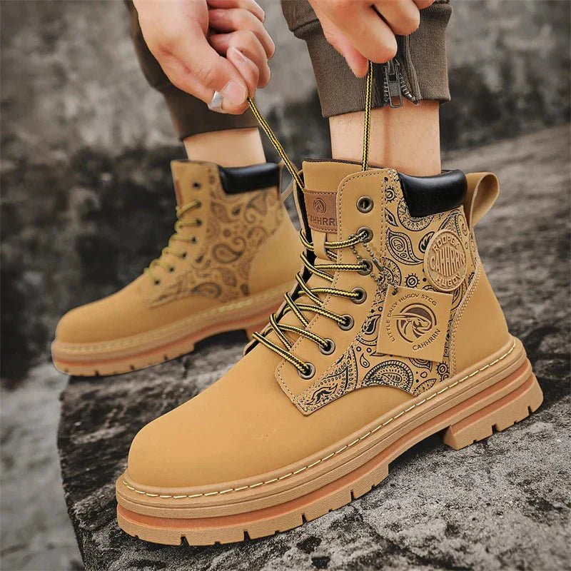 Pierce | Men's Patterned Hiking & Work Boots